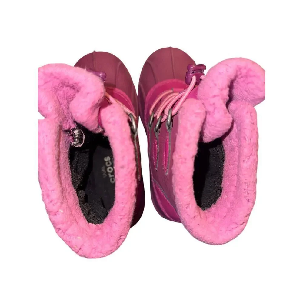 CROCS slip on boots - size 12